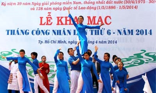 TP Hồ Chí Minh: Khai mạc Tháng Công nhân lần 6